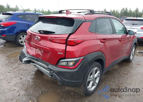 2023 Hyundai Kona Sel из США, поврежденный, VIN KM8K6CAB5PU041327